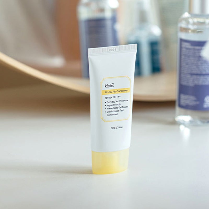 Dear Klairs All Day Airy SPF50+ & PA++++ Sunscreen For All Skin Types 50ml Dear Klairs