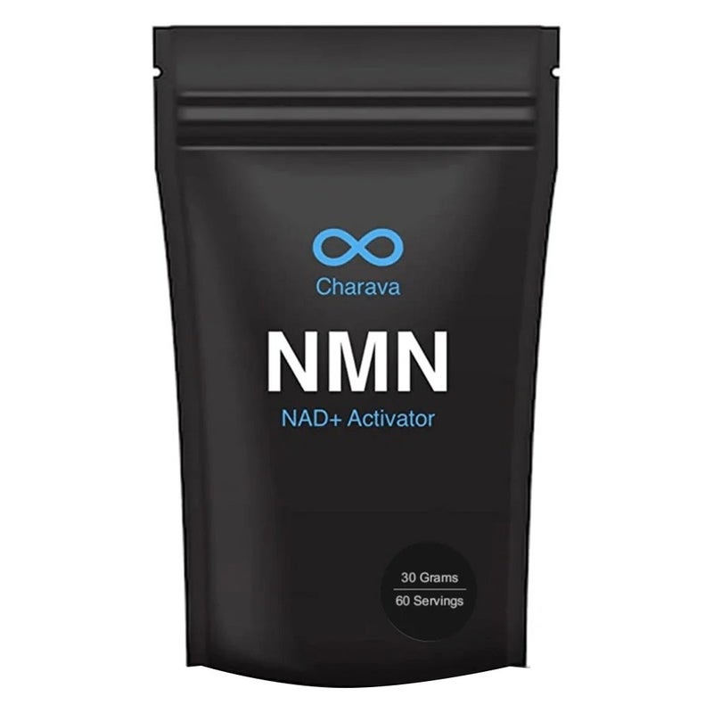 Charava NMN Antiaging Supplement NAD+ Activator Powder 30g - 60 Servings
