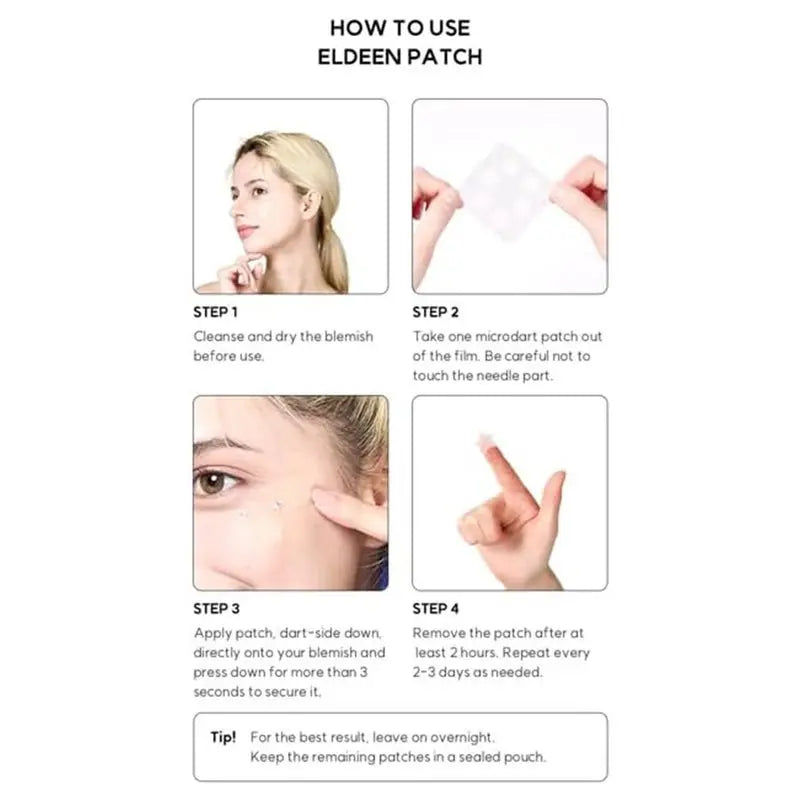 Eldeen Good Bye Dark Spots Microdart Dark Spot Patch, Pack of 6’s Eldeen