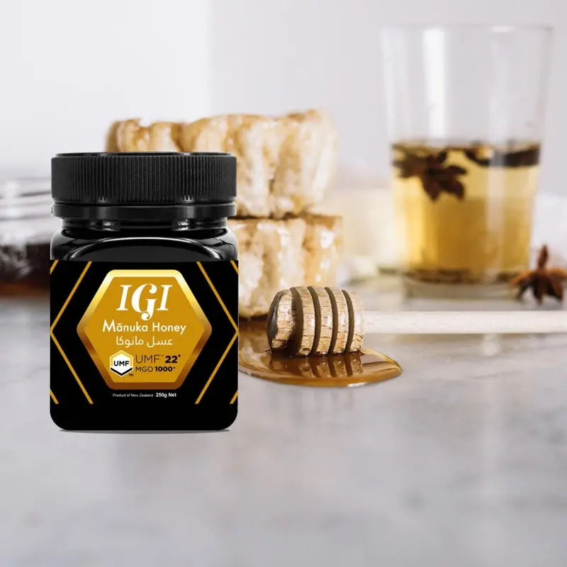 IGI Manuka Honey With MGO 1000+ UMF 22+ 250g IGI Manuka Honey