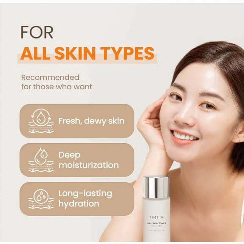 Tirtir Milk Skin Face Toner For Moisturizing & Soothing Skin 150ml