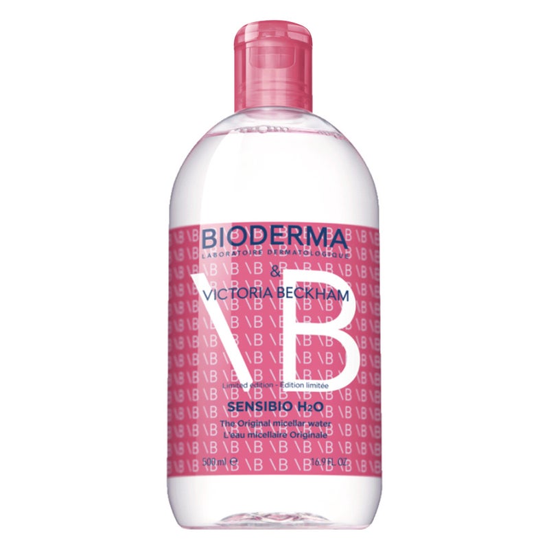 Bioderma Sensibio H2O Victoria Beckham Limited Edition Micellar Water 500ml Bioderma