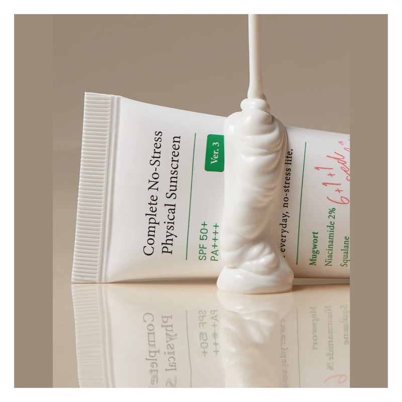 Axis-Y Complete No Stress SPF50+ PA++++ Physical Sunscreen 50ml Axis-Y