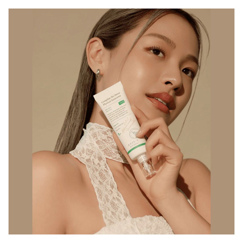 Axis-Y Complete No Stress SPF50+ PA++++ Physical Sunscreen 50ml Axis-Y