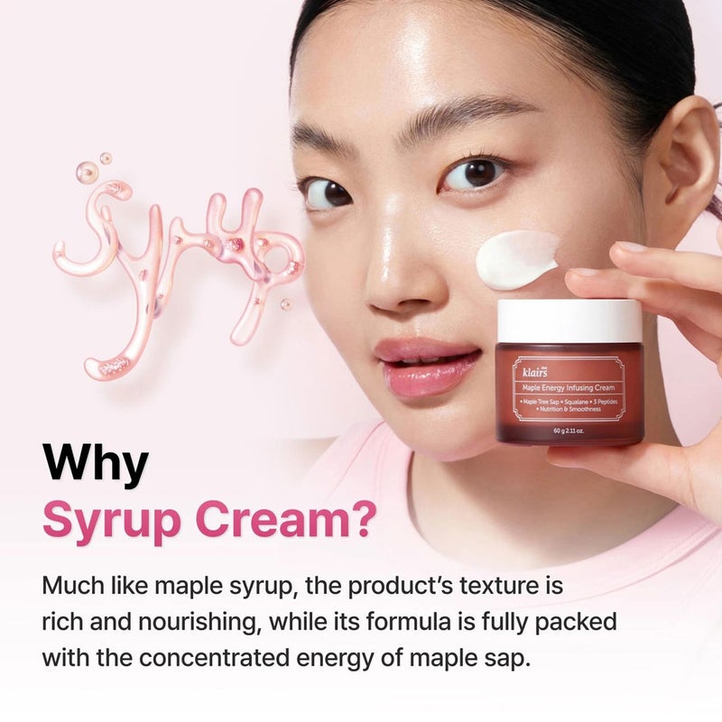 Dear Klairs Maple Energy Infusing Face Cream 60g