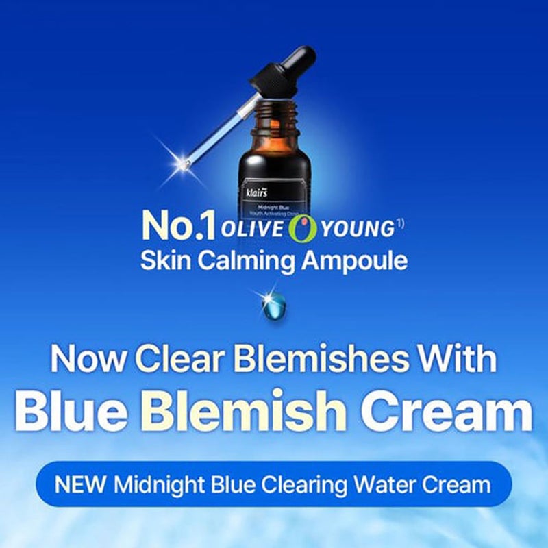 Dear Klairs Midnight Blue Clearing Water Cream 50g Dear Klairs