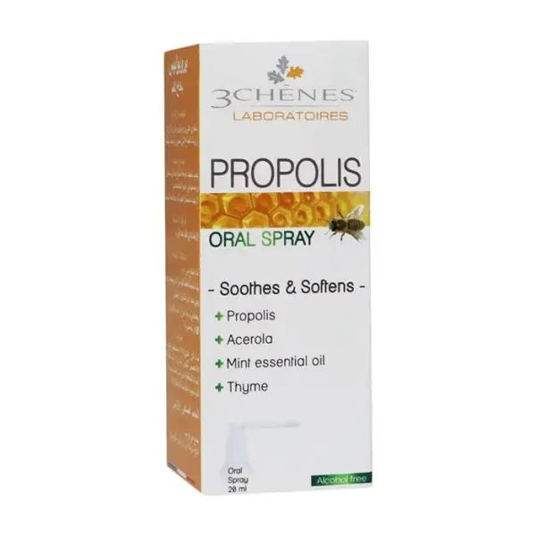 3 Chenes Propolis Buccal Oral Spray 20 ml 3 Chenes
