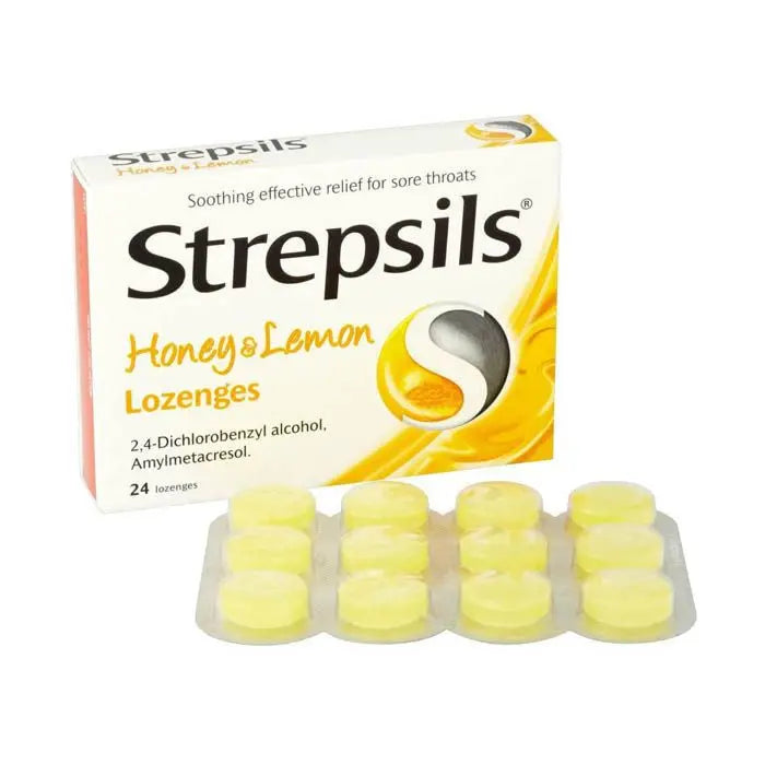 Strepsils Honey & Lemon Lozenges 36's - www.plcgcc.com