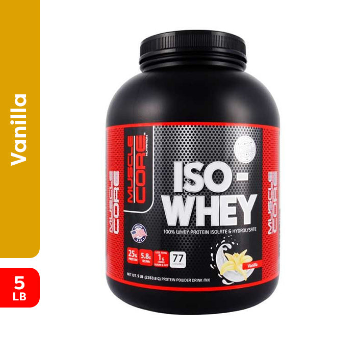 Muscle Core Nutrition Iso Whey 5 lb Vanilla