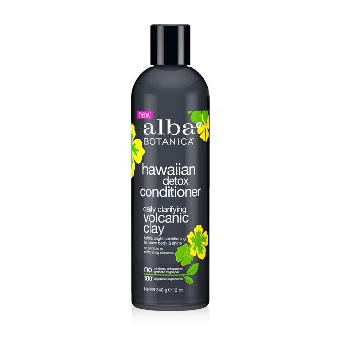 Alba Hawaiian Detox Conditioner Volcanic Clay 12 Oz
