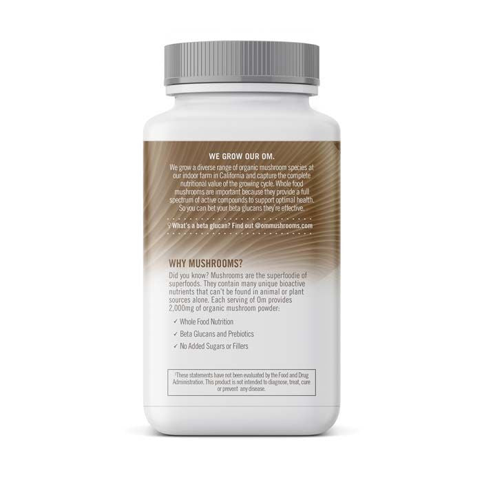 Om Turkey Tail Mushroom Superfood 90 Vegetable Capsules