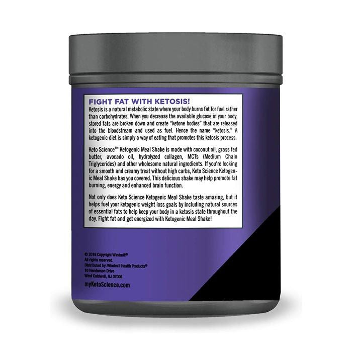 Ketoscience Ketogenic Meal Shake Natural Vanilla 14 Servings 532g KETO SCIENCE