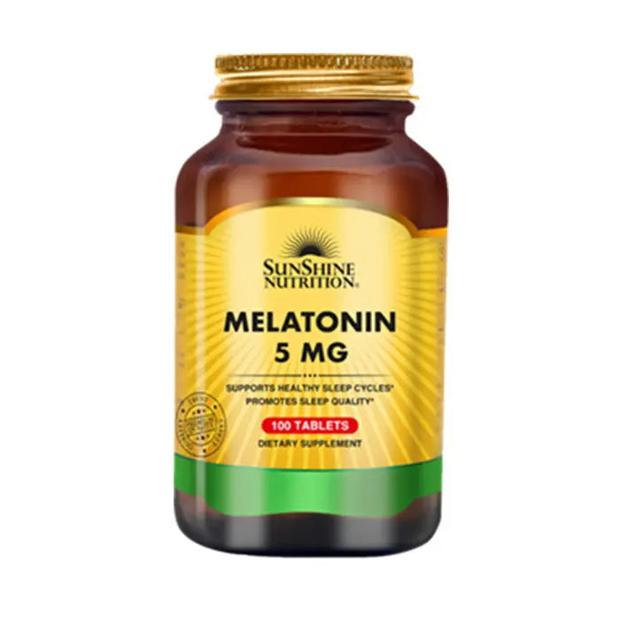 Sunshine Nutrition Melatonin 5mg 100 Tabs - www.plcgcc.com