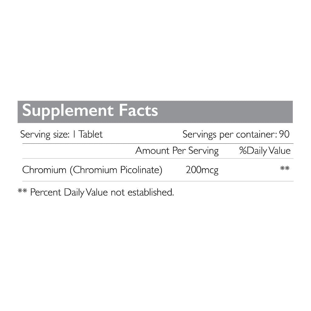 Radiant Platinum Chromium Picolinate 200mcg 90 Caps