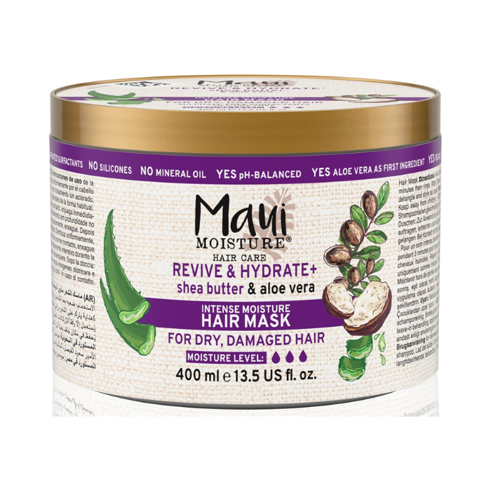 Maui Revive & Hydrate Shea & Aloe Hair Mask 400ml