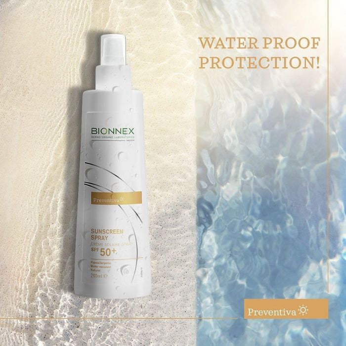 Bionnex Preventiva Sunscreen (SPF50+) High Protection, Hydrating, Non-Sticky Sun Spray - 200ml
