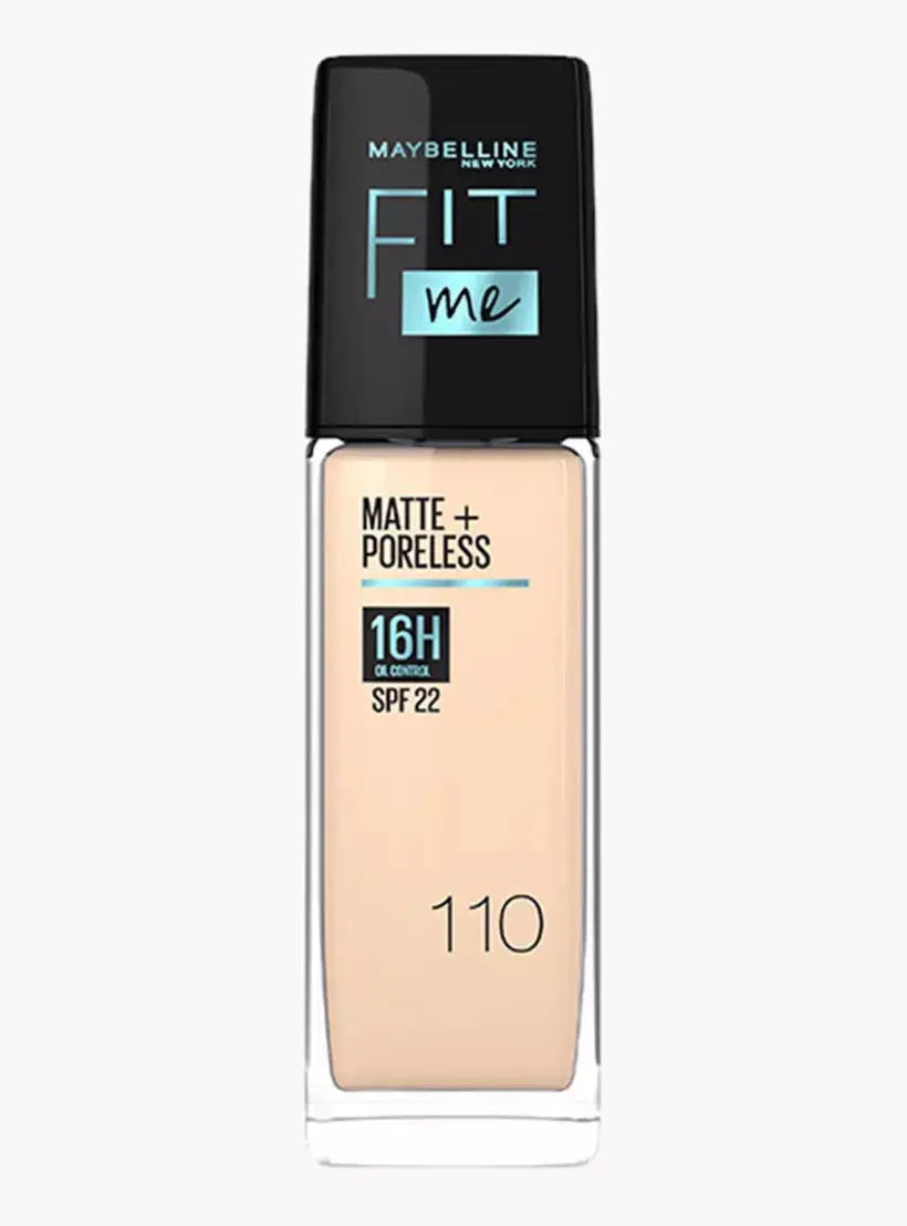 Maybelline New York Fit Me Matte Poreless Foundation 110 Maybelline