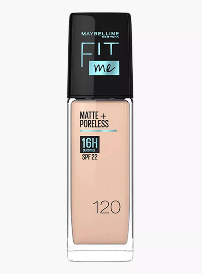 Maybelline New York Fit Me Matte Poreless Foundation 120 Maybelline