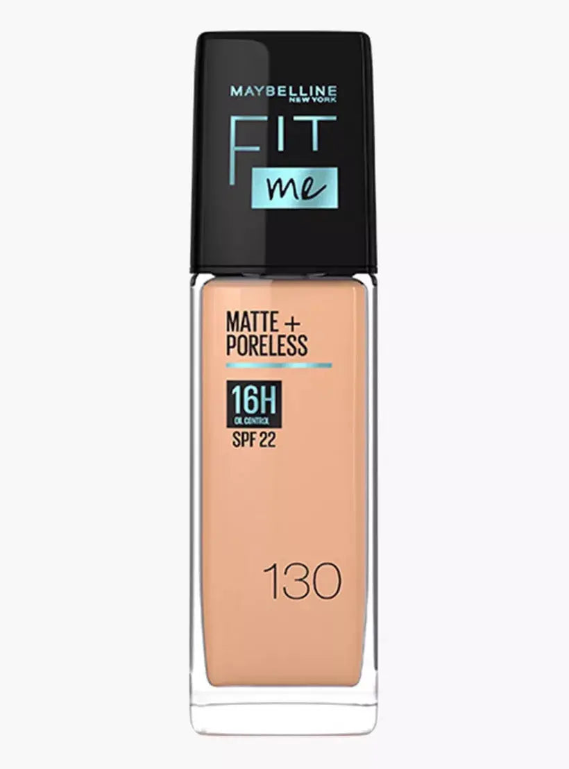 Maybelline New York Fit Me Matte Poreless Foundation 130 Maybelline