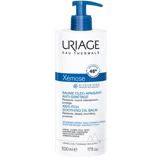 Uriage Xemose Anti-Itch Soothing Oil Balm 500ml Uriage