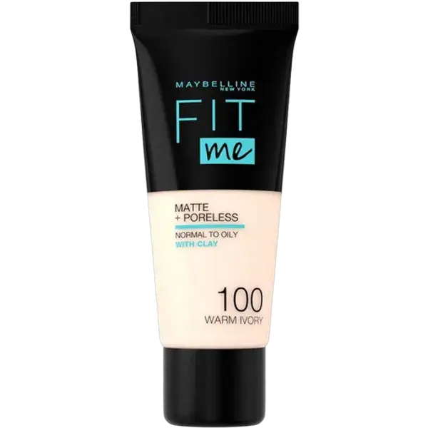 Maybelline New York Fit Me Matte and Poreless Foundation 100 Maybelline