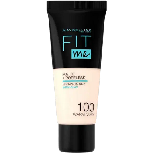 Maybelline New York Fit Me Matte and Poreless Foundation 100 Maybelline