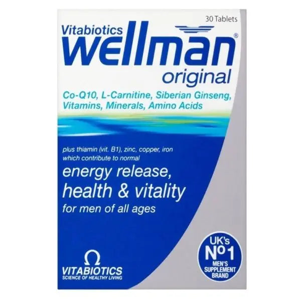 Wellman Original Tablets 30s vitabiotics