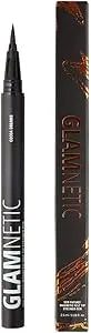 Glamnetic Magnetic Felt Tip Eyeliner - Cocoa Dreams | Soo Future! Brown Waterproof Liquid Liner Pen for Magnetic Eyelashes, Sweatproof, Paraben-Free Glamnetic