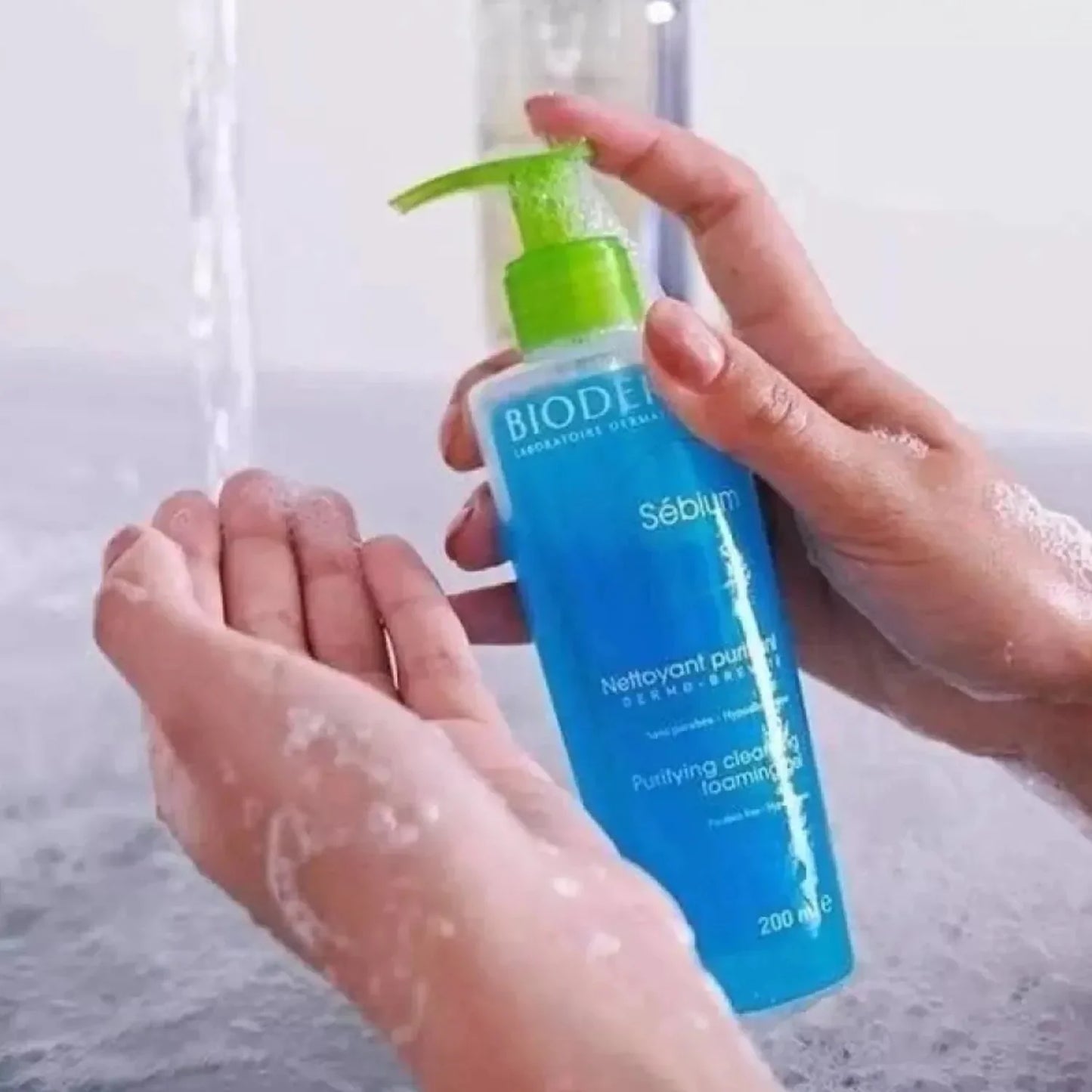 Bioderma Sebium Gel Moussant Purifying Cleansing Foaming Gel 500ml Bioderma