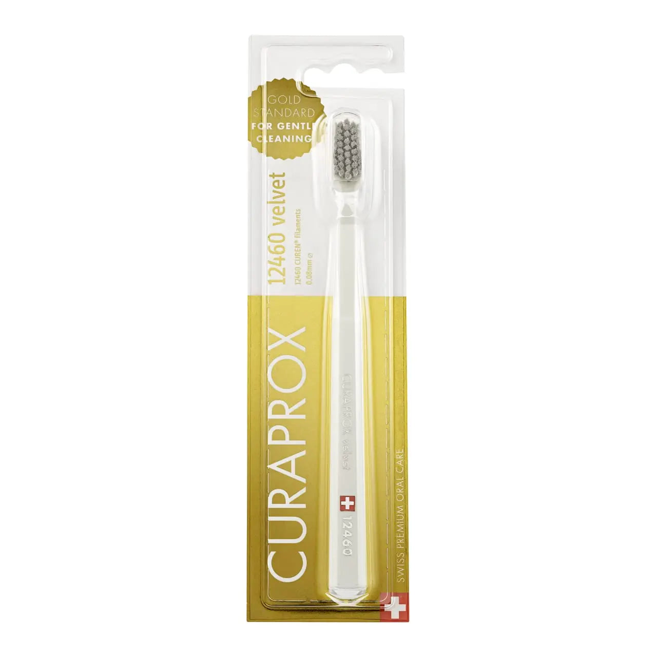 Curaprox Toothbrush 12460 Velvet Gold Std Curaprox