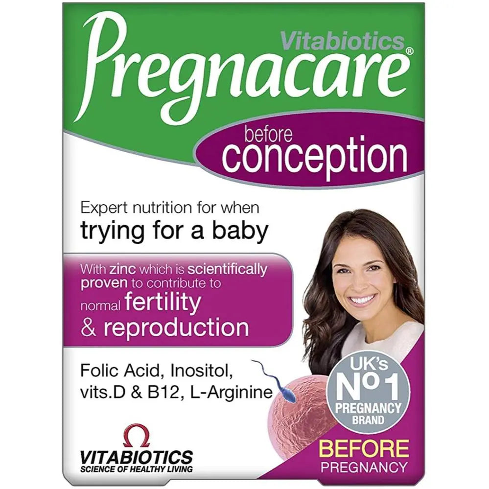 Vitabiotics Pregnacare before Conception Tablets 30's - www.plcgcc.com