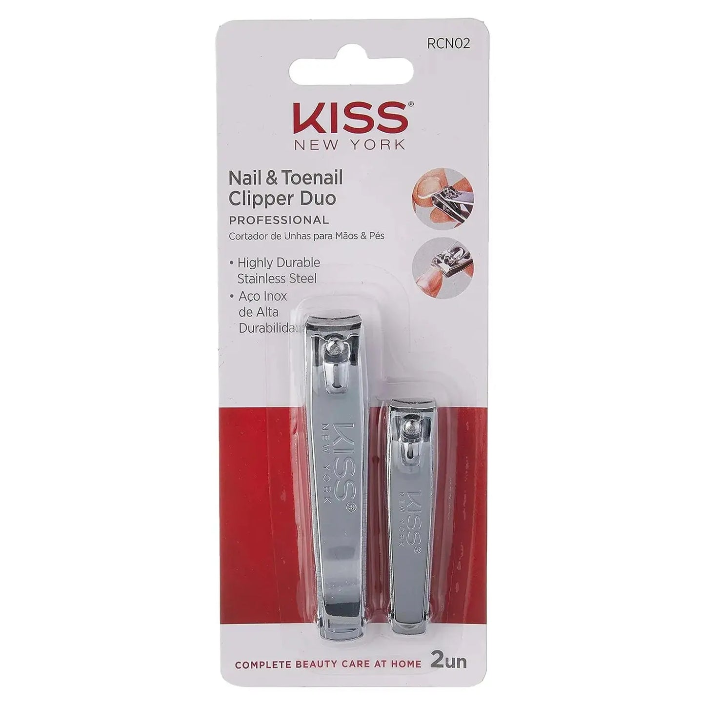Kiss Professional Clipper Duo Nail & Toenail 2's KISS