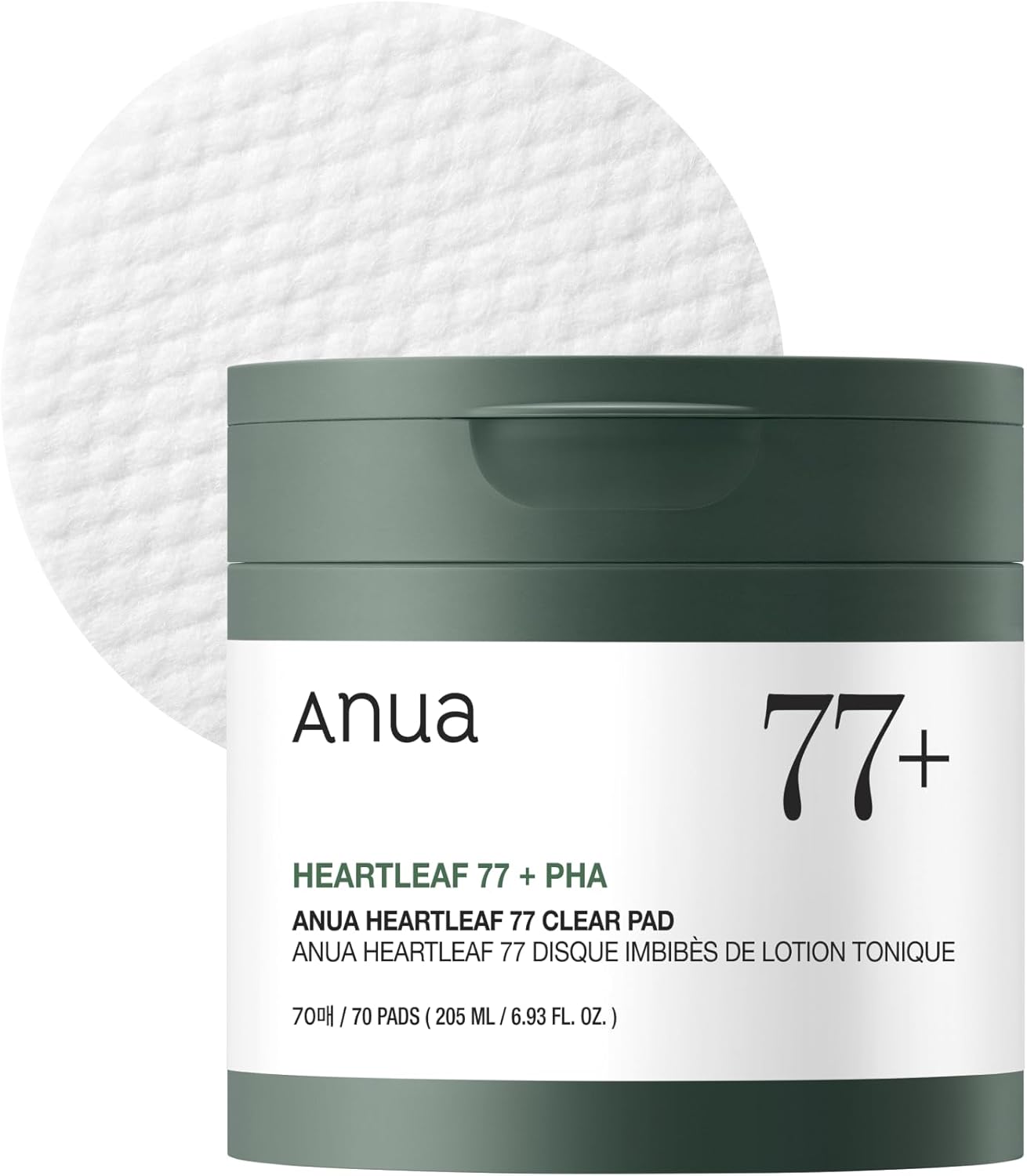 Anua Heartleaf 77% Clear Exfoliating Facial Toner Pads 160ml