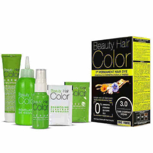 Eric Favre Beauty Hair Color 3.0 Dark Chestnut Brown - Hot Deal -
