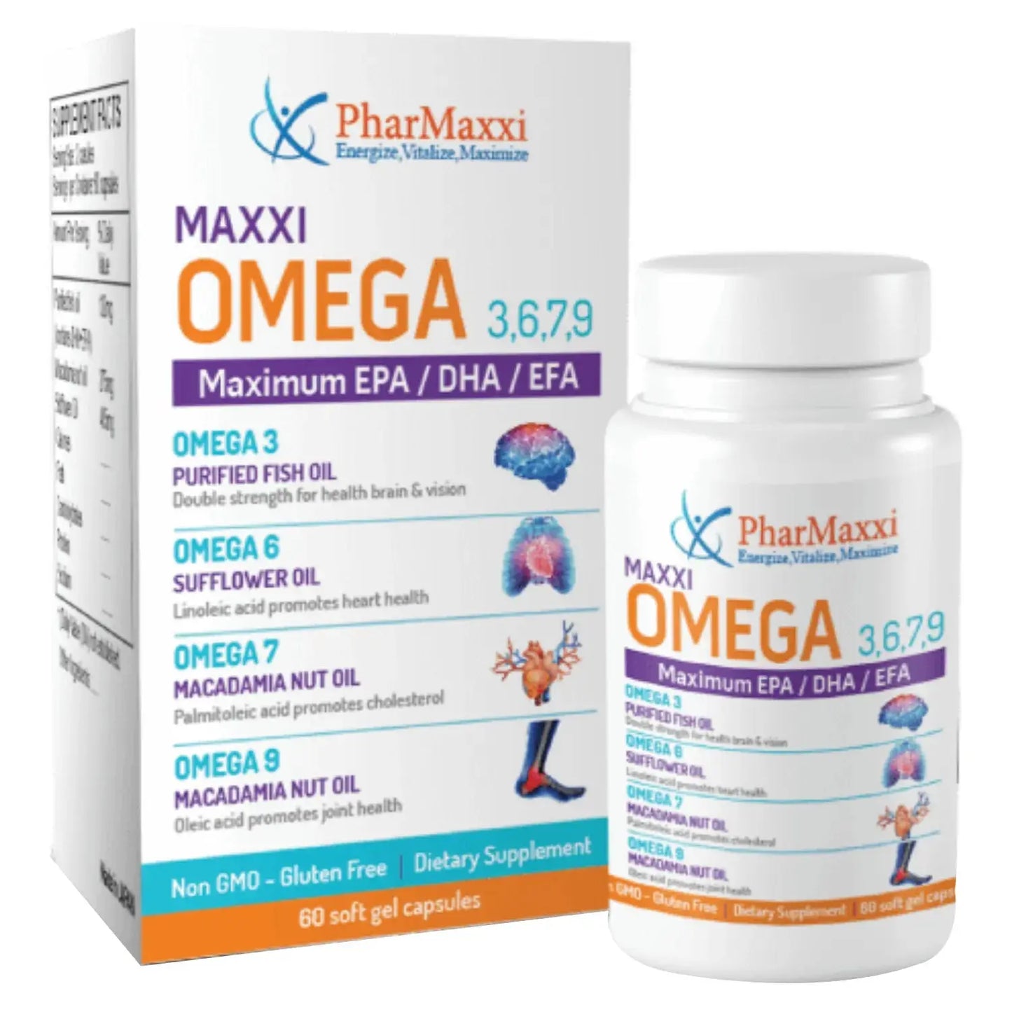 PharMaxxi Maxxi Omega 3,6,7,9 Capsules 60's Pharmaxxi