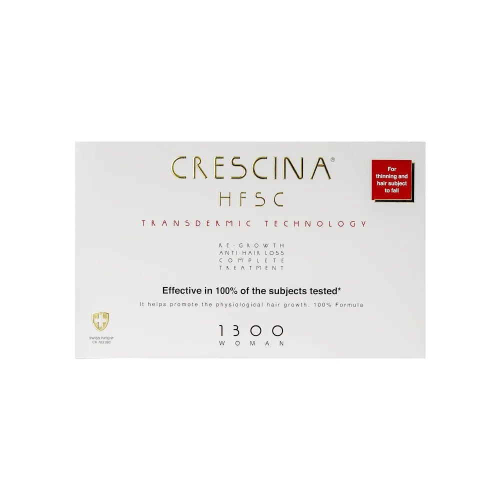 Crescina HFSC Transdermic Complete Treatment 1300 for Women 10+10 Vials