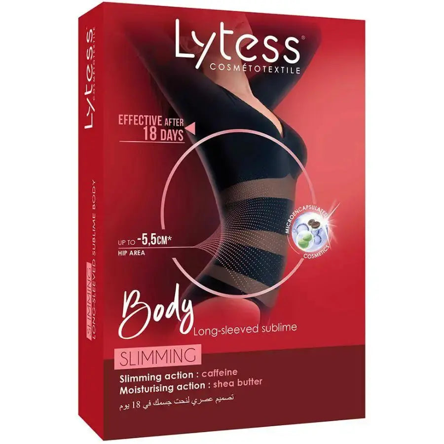 Lytess Slimming Long-Sleeved Sublime Body Black S/M Lytess