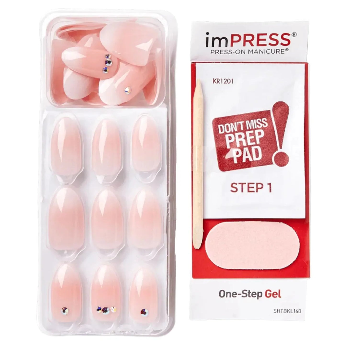 Kiss Impress Nails Medium Awestruck Medium KIMM01C 17g KISS