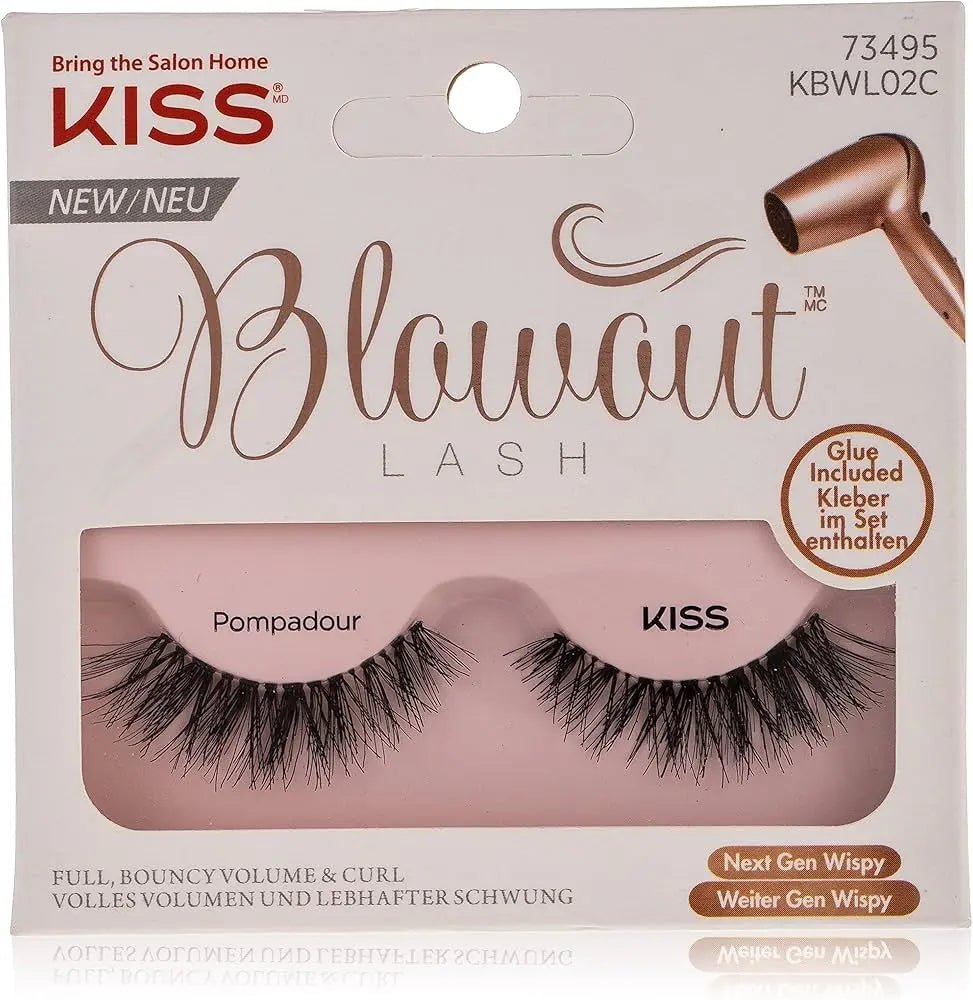 Kiss Blowout Eye Lash Pompadour KBWL02C Black KISS