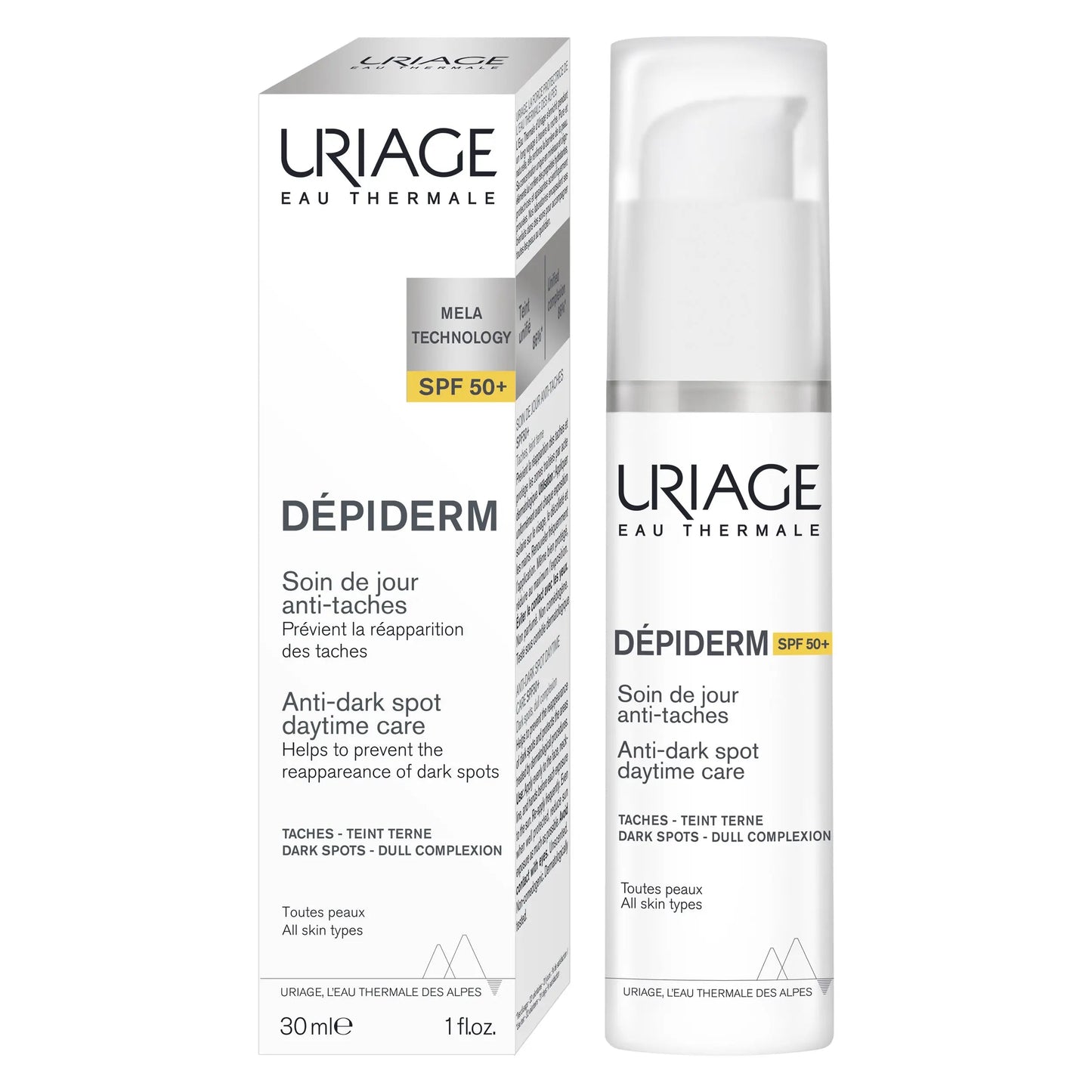 Uriage Depiderm Spf15+ Anti-Brown Spot Care 30ml Uriage