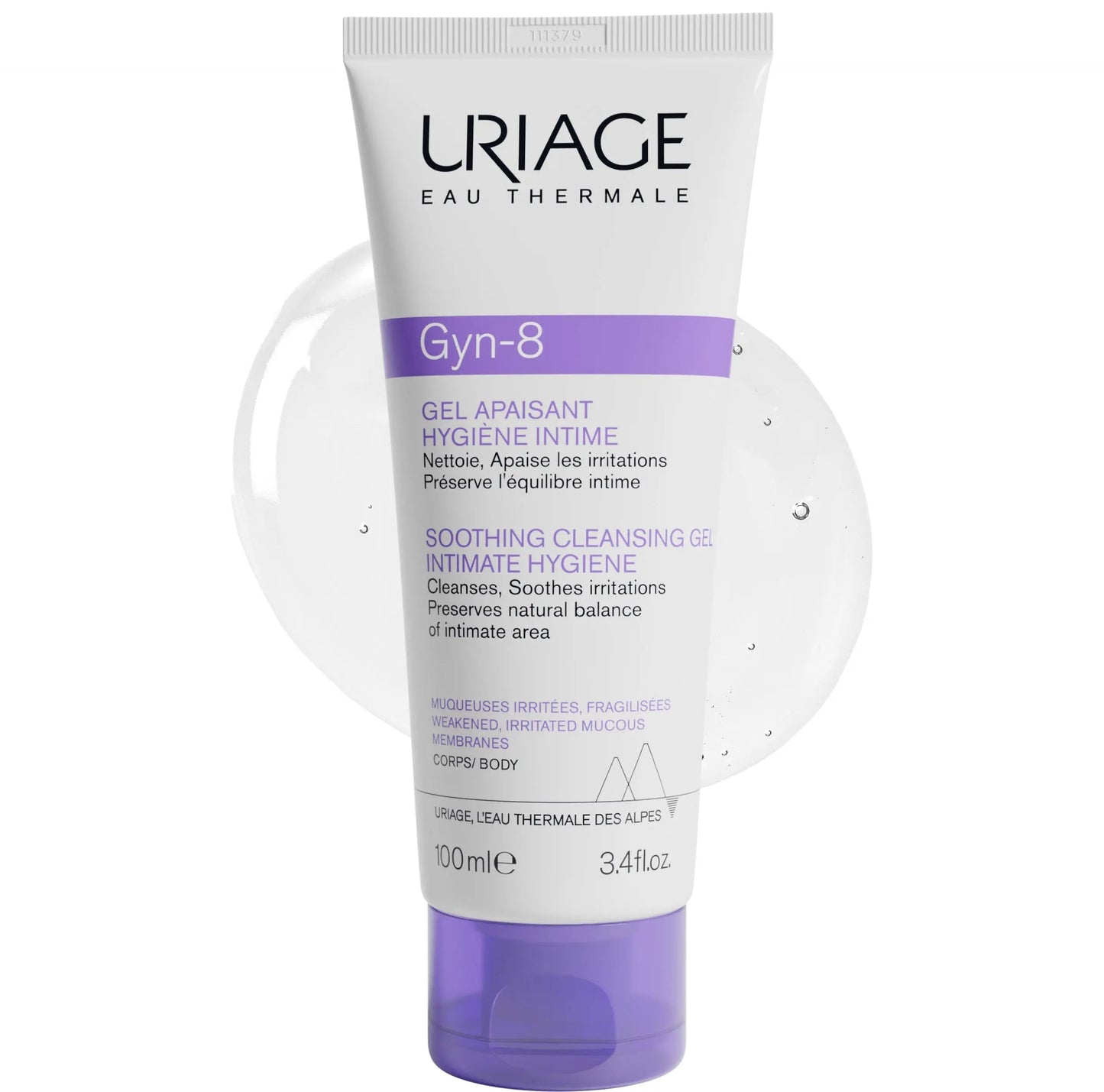 Uriage Gyn-8 Intimate Soothing Cleansing Gel 100ml Uriage