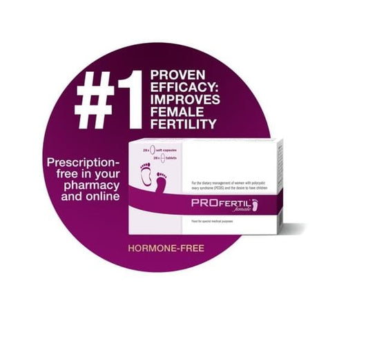 PROfertil® Female With Folic Acid & Omega-3, Fertility Support Pill For Women