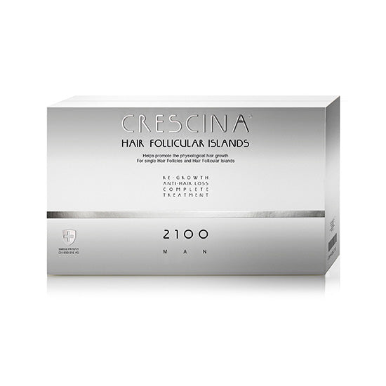 Crescina Follicular Islands Re-Growth 2100 Hair-Loss Man Vials 20's