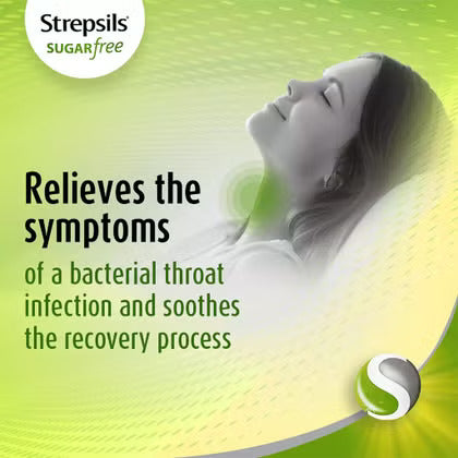 Strepsils Lemon Sugar Free Lozenges 16's