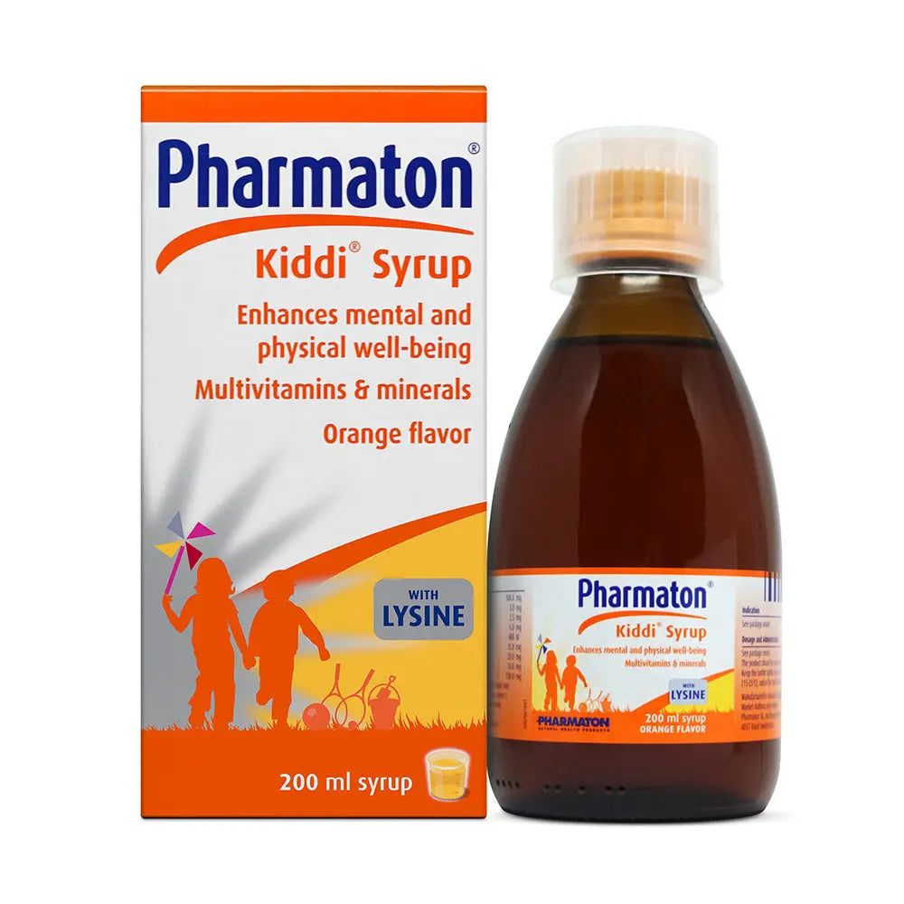 Kiddi Pharmaton Syrup Multivitamins For Kids 200ml Children vitamines