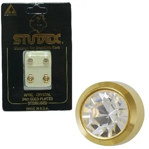 studex reg birthstone apr crystal STUDEX