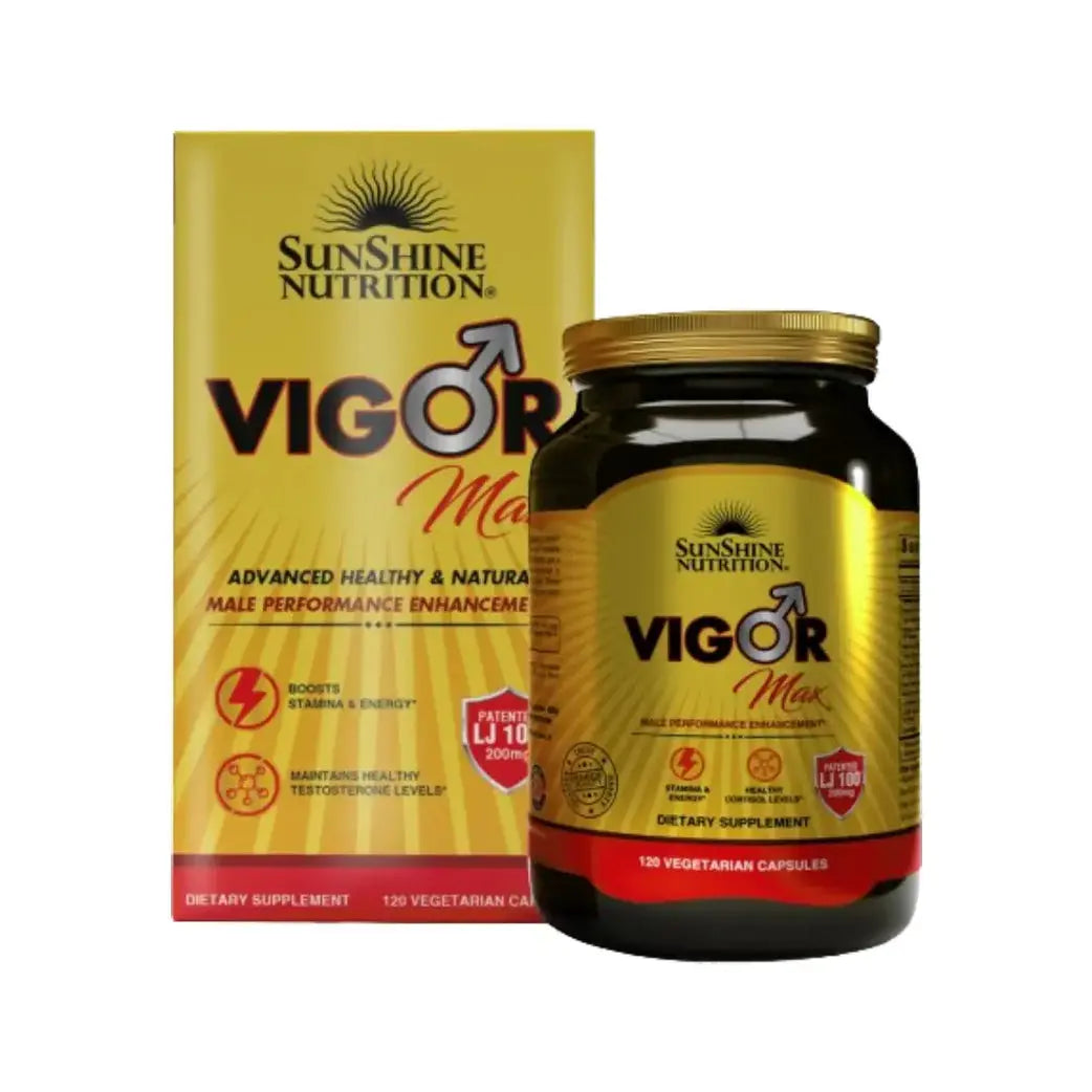 SUNSHINE NUTRITION VIGOR MAX CAP 120s Sunshine Nutrition