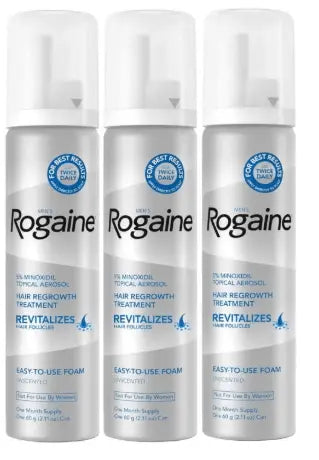 Rogaine Minoxidil Hair Regrowth Treatment 60 grams Regaine