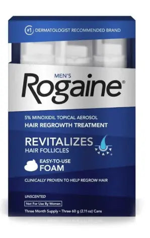 Rogaine Minoxidil Hair Regrowth Treatment 60 grams Regaine