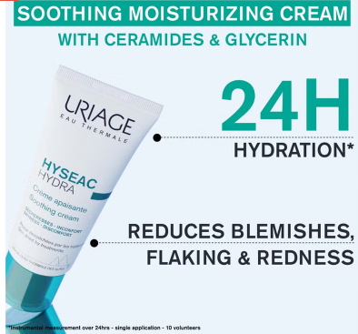 Uriage Hyseac Hydra Restructuring Oil-Free Skincare Cream For Dry Skin 40ml Uriage